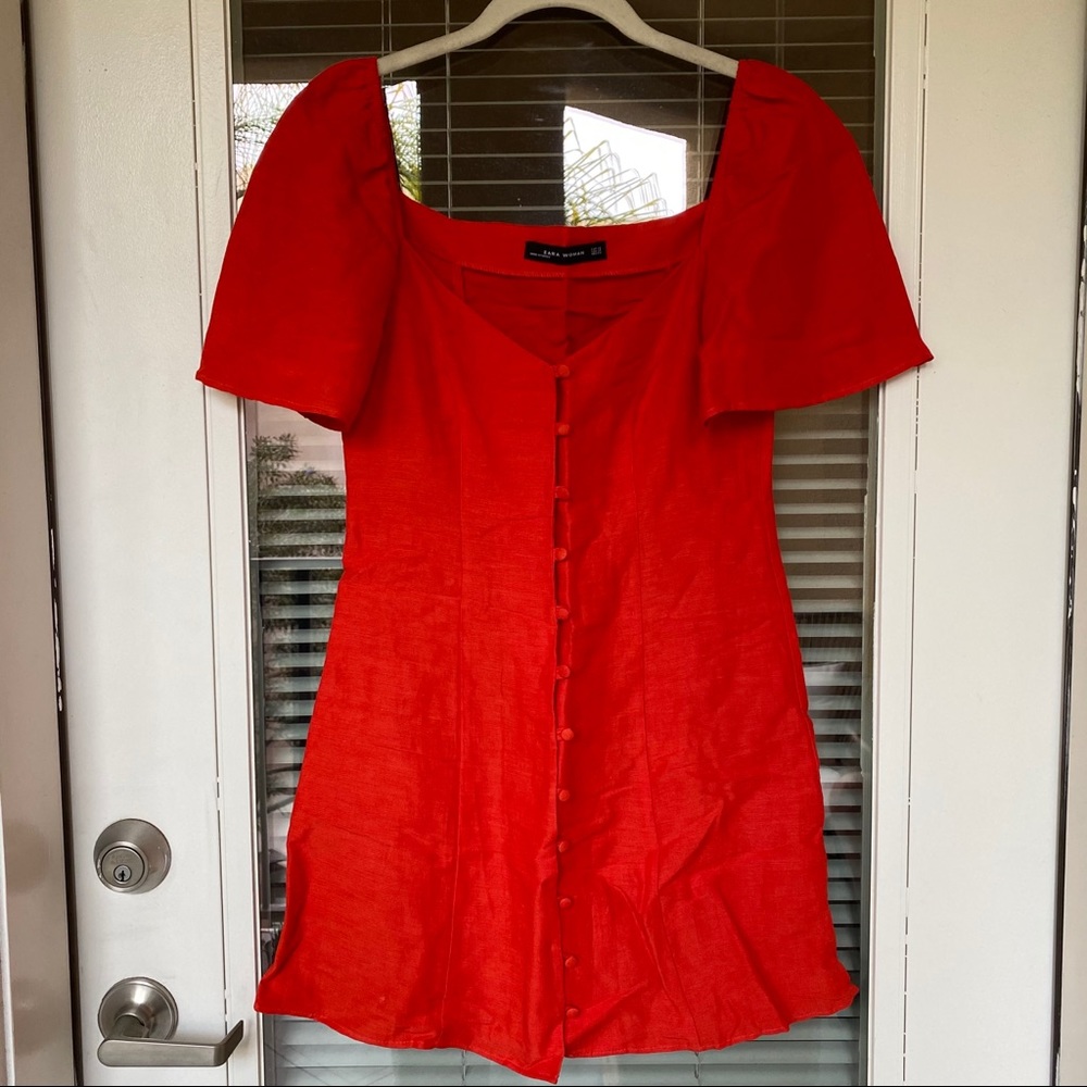 Zara linen dress